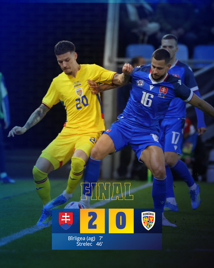 罗马尼亚02负斯洛伐克 库比斯替补登场完成国家